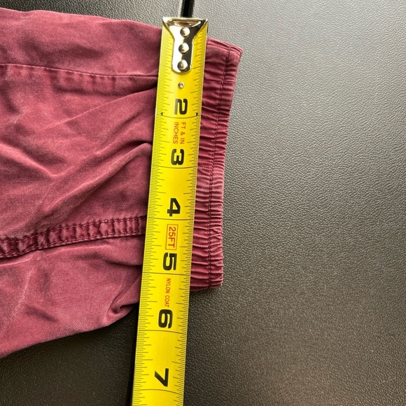 Faded Glory Women's M Joggers Lyocell Lightweight Red Cargo‎ Drawstring Grunge - Picture 12 of 16